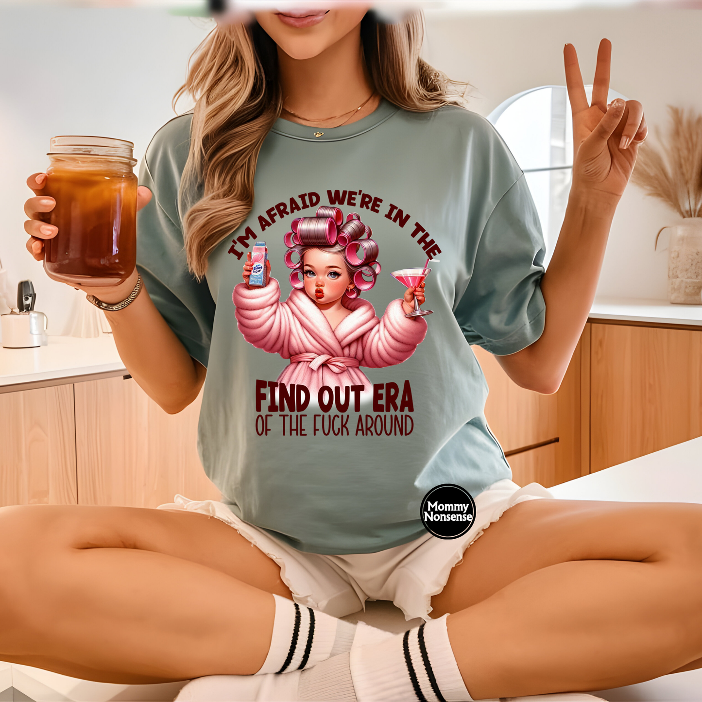 I'm Afraid Were In The Find Out Era Of The Fuck Around - DTF TRANSFER (Z18)