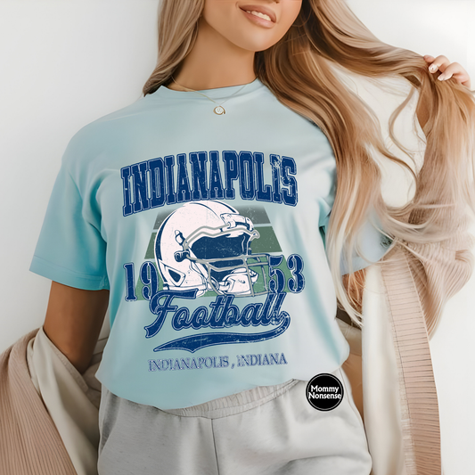 Indianapolis Football -DTF TRANSFER (I12) DTF Transfer