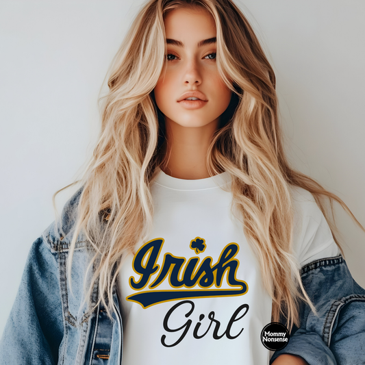 Irish Girl ND -DTF TRANSFER (H81) DTF Transfer