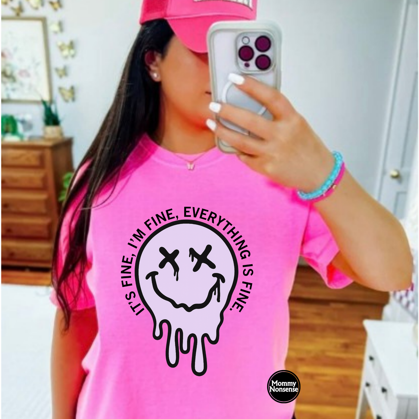 It's Fine I'm Fine Everything's Fine- DTF TRANSFER (L286) DTF Transfer