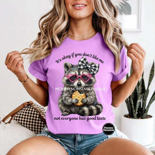 It's okay if you don't like me raccoon- DTF TRANSFER (L962) DTF Transfer