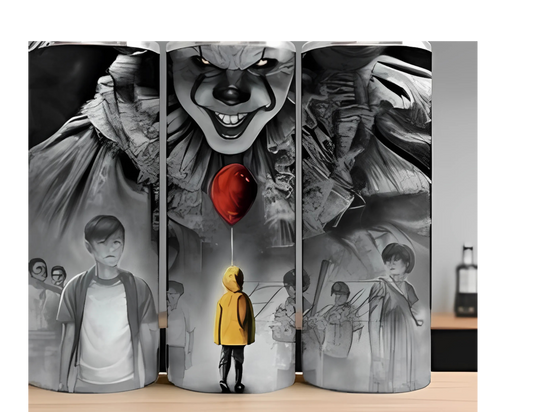 Scary Clown 20 oz Tumbler