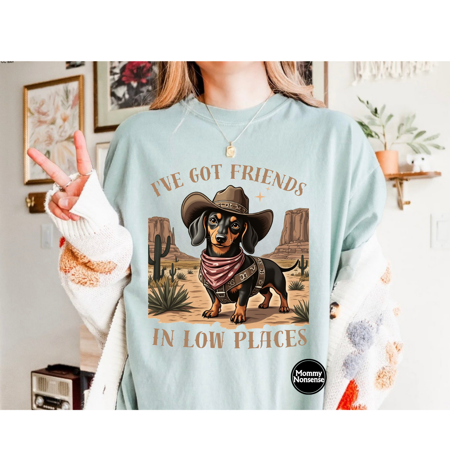 I've Got friends in Low Places- DTF TRANSFER (L643) DTF Transfer