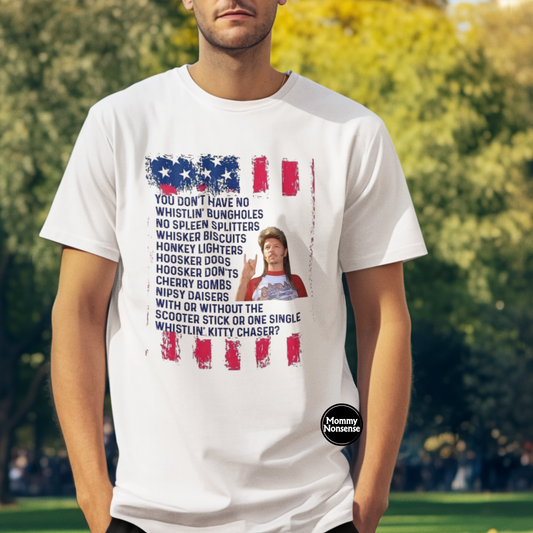 Joe Dirt - (R8) DTF TRANSFER