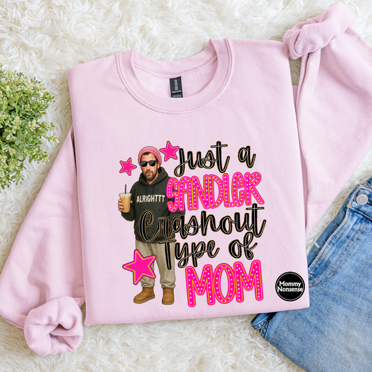 Just A Sandler Crashout Type Of Mom - DTF TRANSFER (K63) DTF Transfer