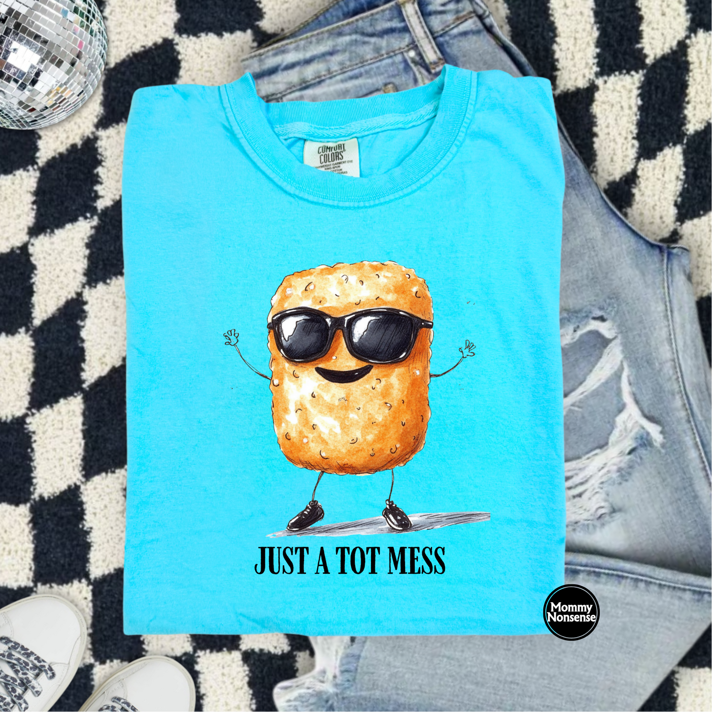just a Tot Mess- DTF TRANSFER (L706) DTF Transfer