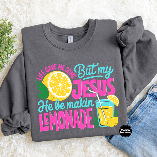 Life Gave me lemons But My Jesus- DTF TRANSFER (K86) DTF Transfer