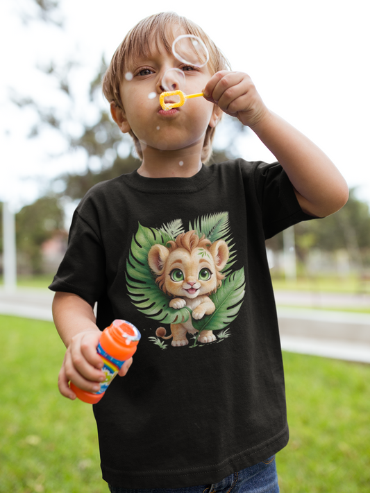 Lion with leaf - DTF TRANSFER (Z9)