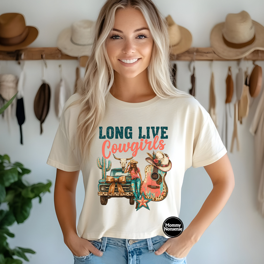 Long Live Cowgirls - DTF TRANSFER (Y5)