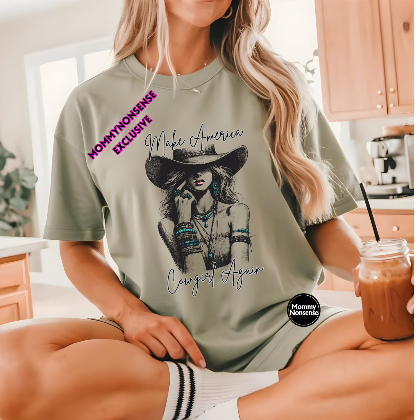 Make America Cowgirl Again- DTF TRANSFER (L420) DTF Transfer