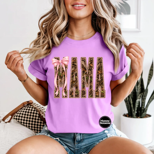 Camo Mama- DTF TRANSFER (L952) DTF Transfer