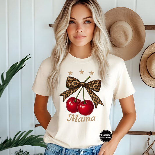 Mama Cherries - DTF TRANSFER (W7)