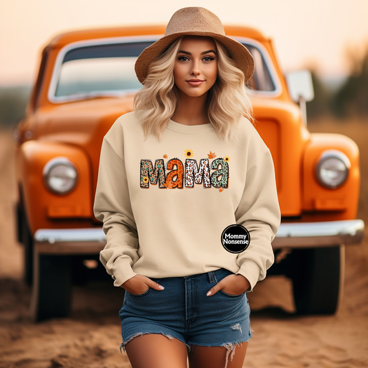 MAMA fall colors -DTF TRANSFER (H34) DTF Transfer