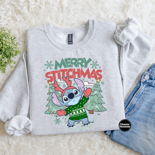 Merry Stitchmas- DTF TRANSFER (L29) DTF Transfer