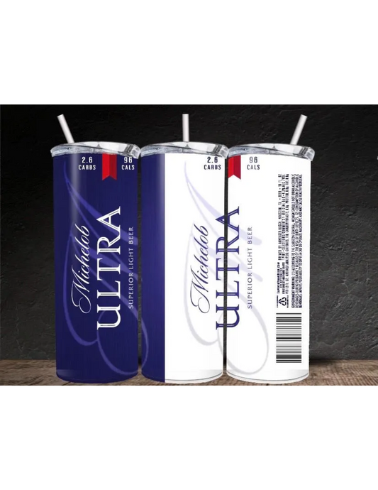 Michelob Ultra Beer 20 oz Tumbler