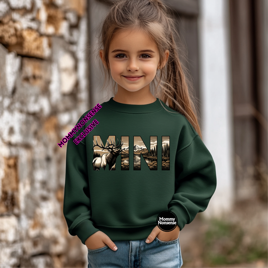 Mini Moose- DTF TRANSFER  (Z100)