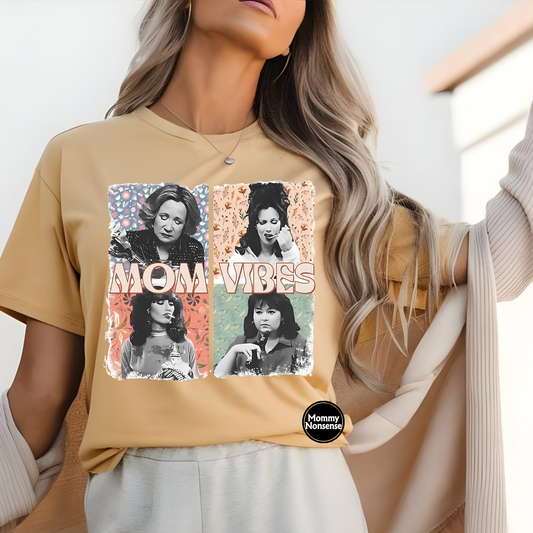 Mom Vibes- DTF TRANSFER (X2)
