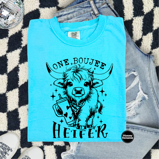 One Boujee Heifer- DTF TRANSFER (L844) DTF Transfer