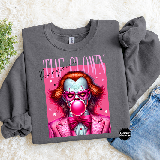 Pennywise Baddie bubblegum- DTF TRANSFER (L70) DTF Transfer