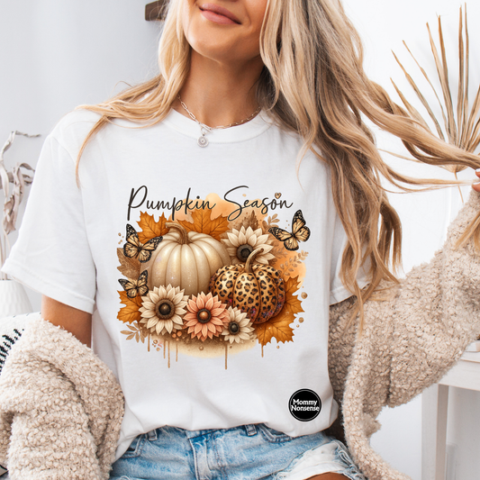 Fall Pumpkins Pumpkin Season -DTF TRANSFER (J37) DTF Transfer