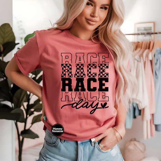 Race Days (blk)-DTF TRANSFER (D17)