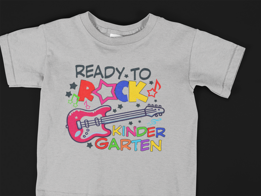Ready to Rock Kindergarten - DTF TRANSFER (Z33)