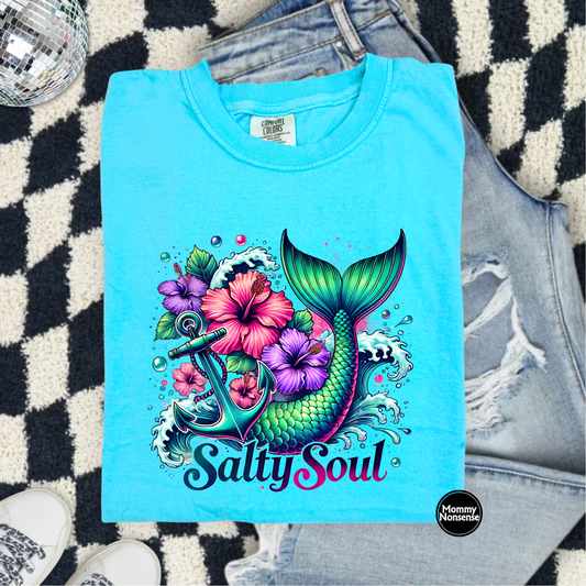 Salty Soul- DTF TRANSFER (L549) DTF Transfer