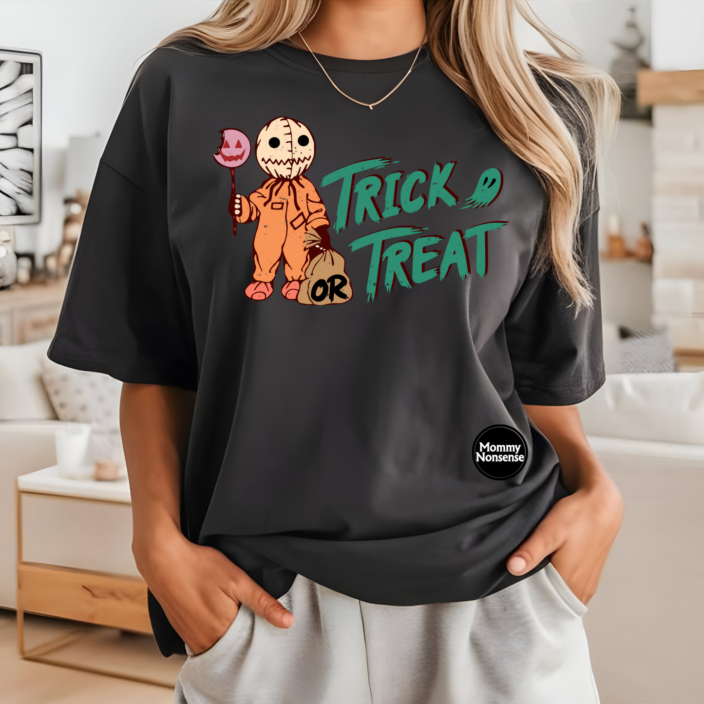 Sam Trick Or Treat -DTF TRANSFER (I14) DTF Transfer