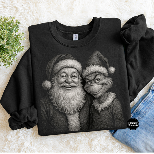 Santa and Gman- DTF TRANSFER (L44) DTF Transfer