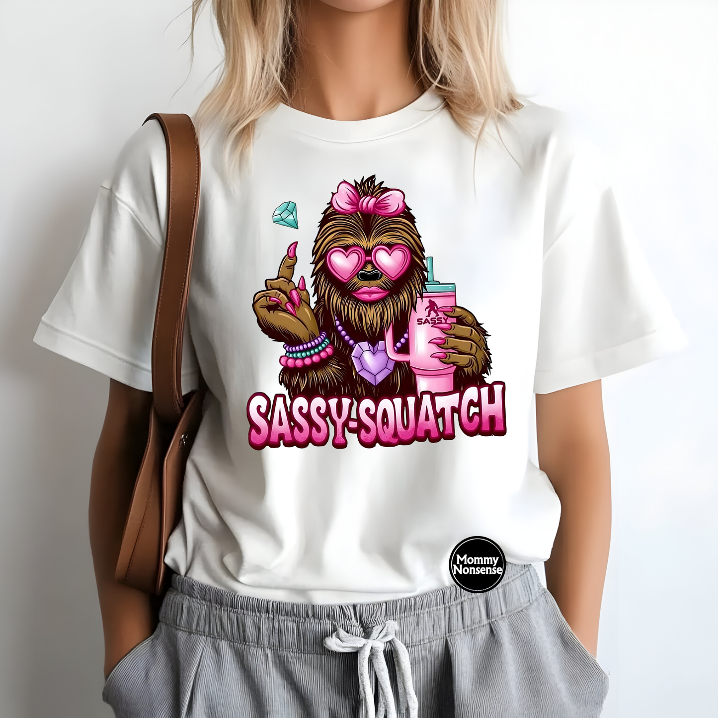 Sassy Squatch - DTF TRANSFER (X4)