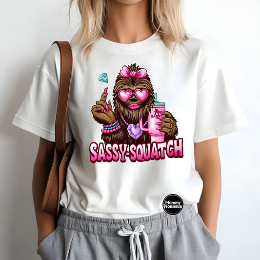 Sassy Squatch - DTF TRANSFER (X4)