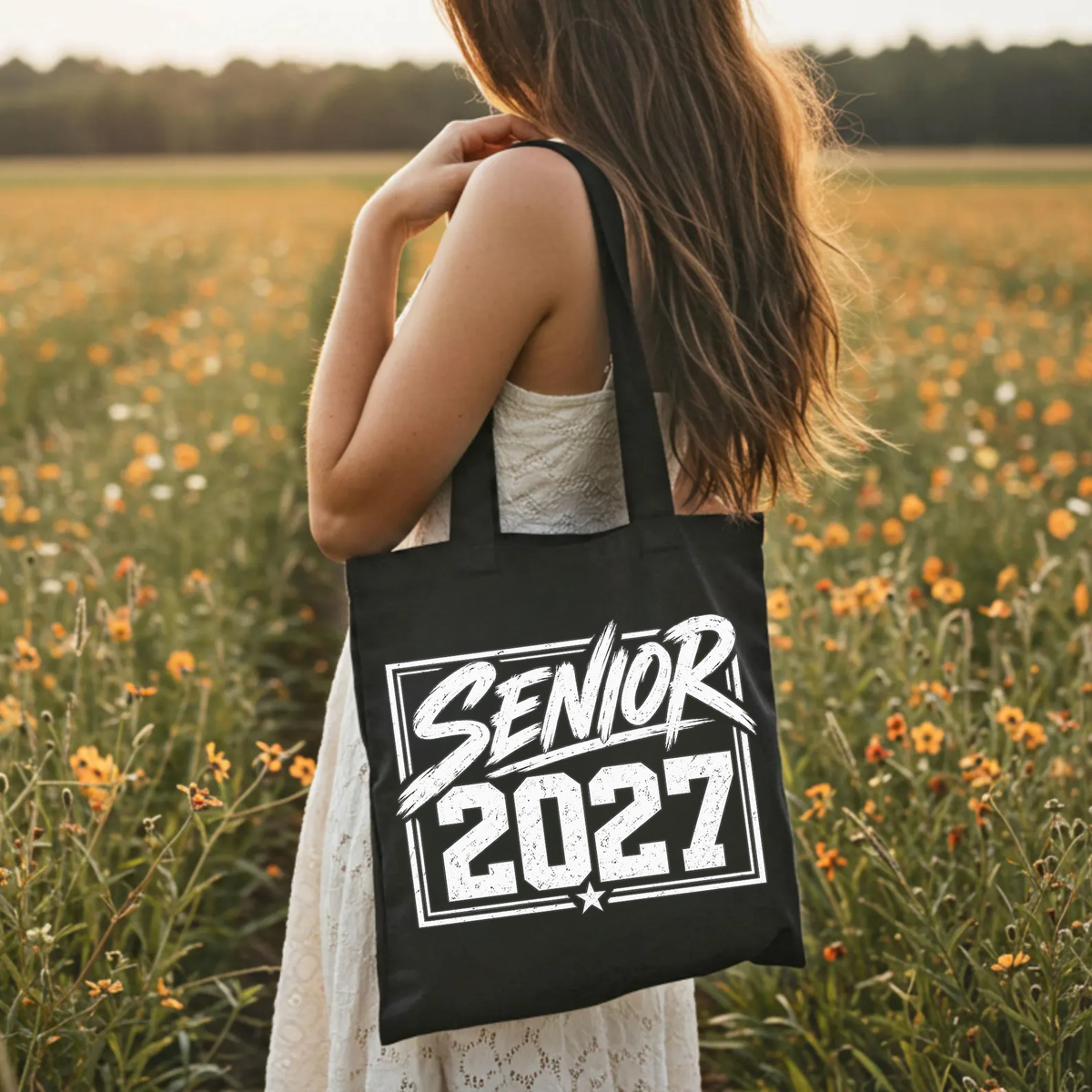 Senior 2027 wht - DTF TRANSFER (M29) DTF Transfer