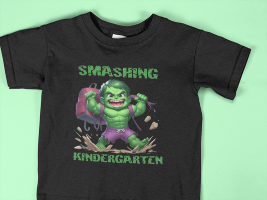 Hulk Smashing Kindergarten - DTF TRANSFER  (Z34)