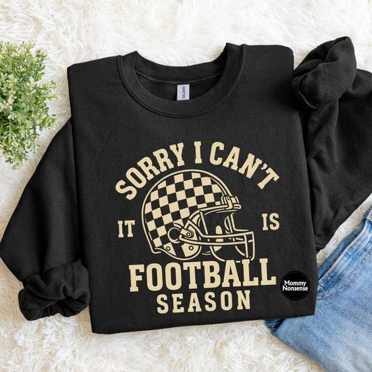 Sorry Can't It's Football Season-DTF TRANSFER (J95) DTF Transfer