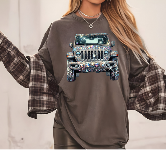 Sparkle Jeep - (P9) DTF TRANSFER