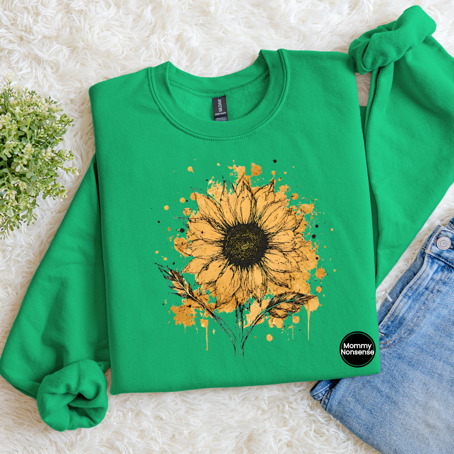 Sunflower- DTF TRANSFER (L915) DTF Transfer