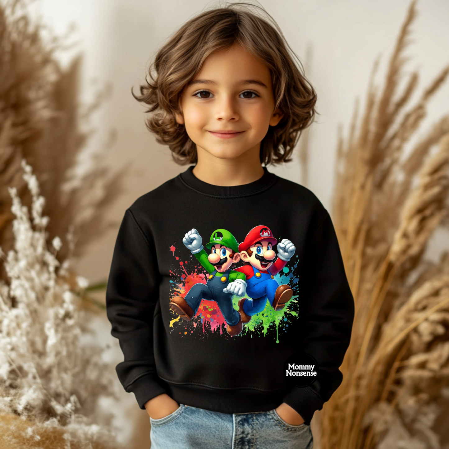 Super Mario- DTF TRANSFER  (Z61)