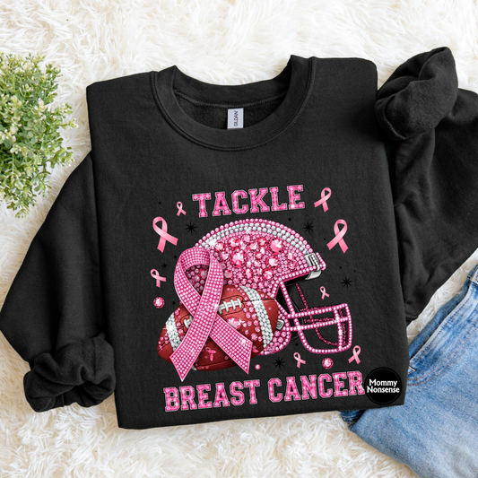 Tackle Breast Cancer-DTF TRANSFER (J96) DTF Transfer