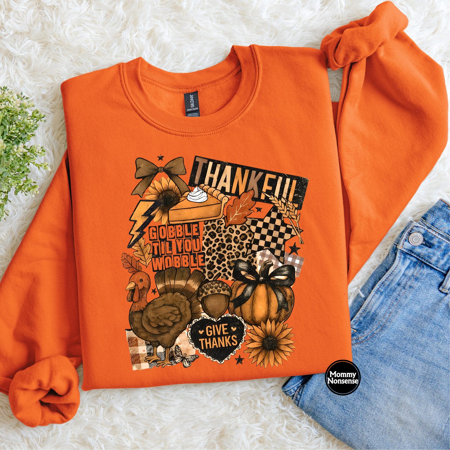 Thankful Collage- DTF TRANSFER (K79) DTF Transfer