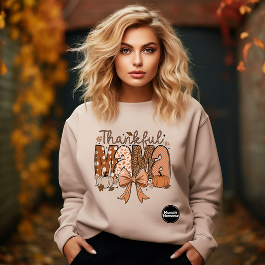 Thankful Mama -DTF TRANSFER (J72) DTF Transfer