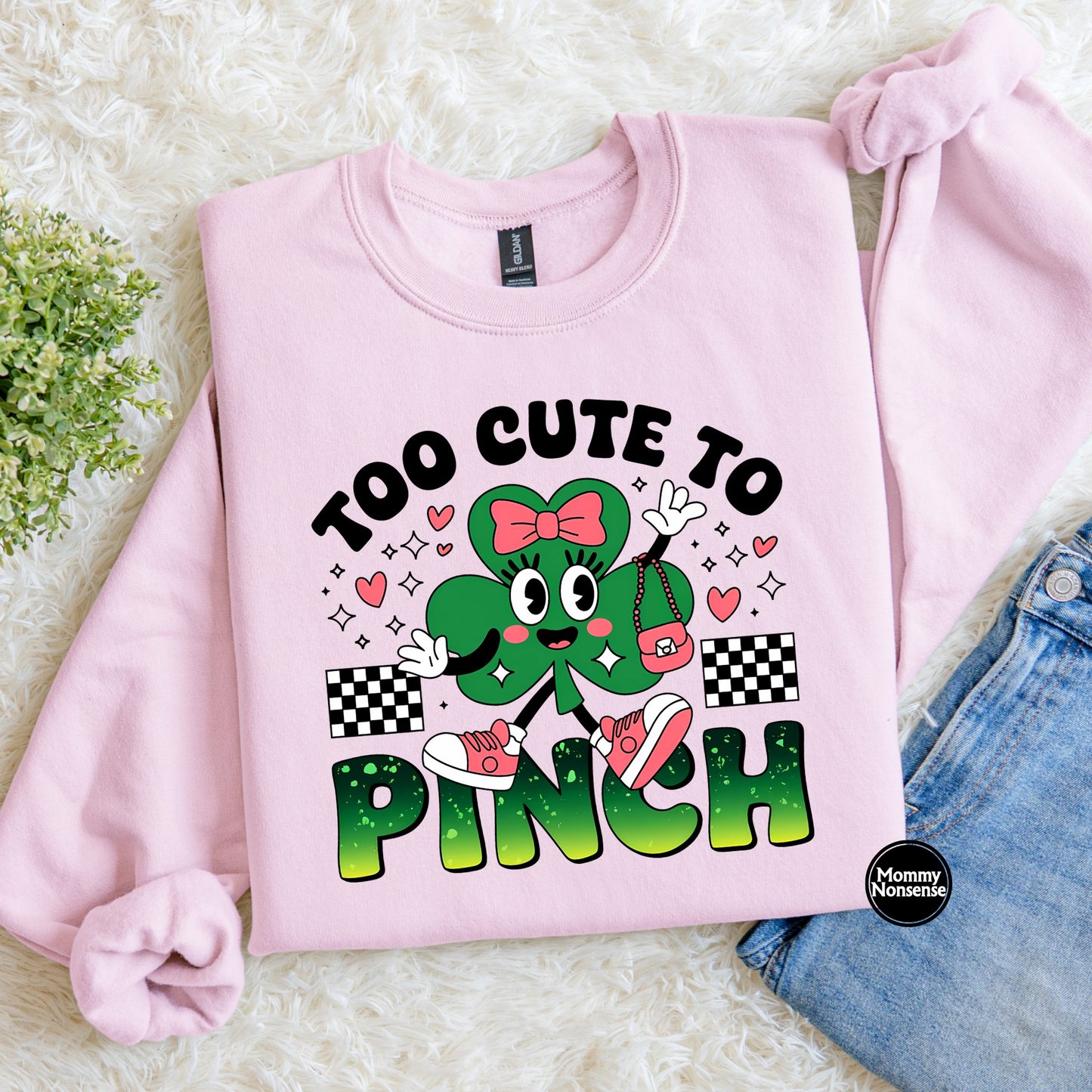 Too Cute To Pinch - DTF TRANSFER (L361) DTF Transfer
