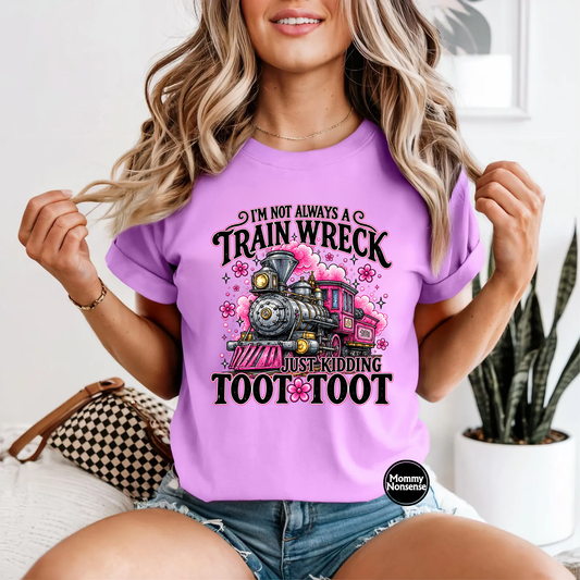Trainwreck- DTF TRANSFER (M2) DTF Transfer