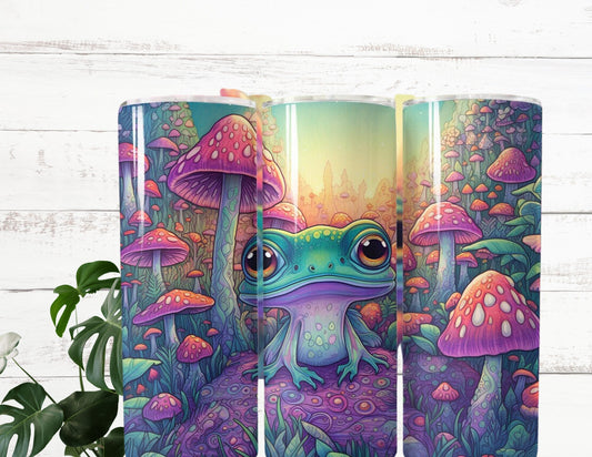 Hippie Frog 20 oz Tumbler
