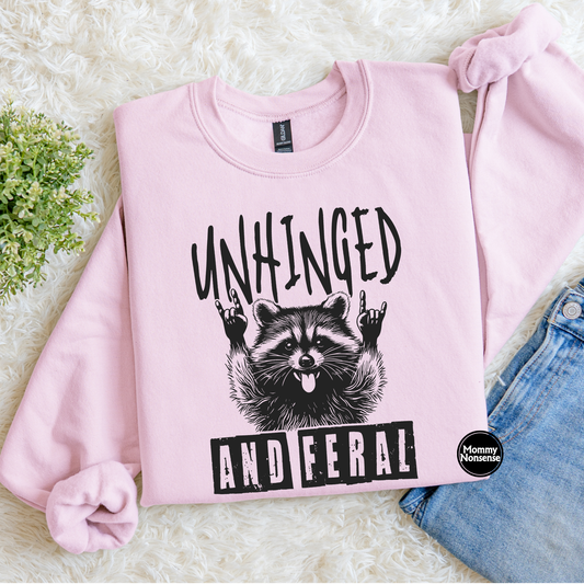 Unhinged and feral - DTF TRANSFER (K21) DTF Transfer