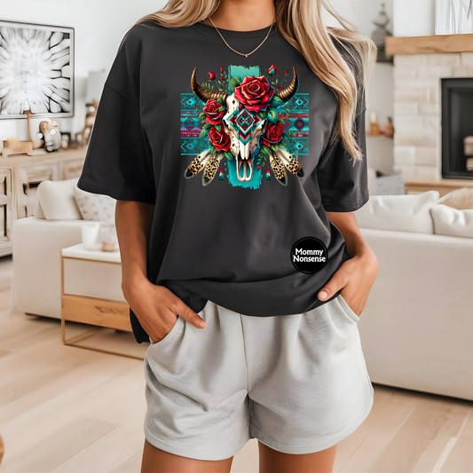Western Skull - DTF TRANSFER (W5)