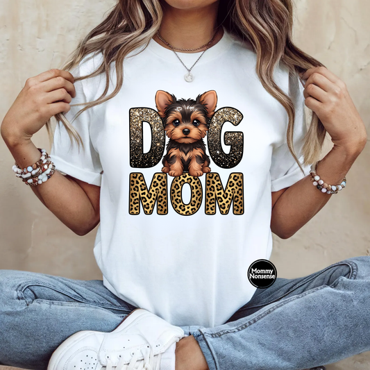 Yorkie Dog Mom- DTF TRANSFER (L756) DTF Transfer
